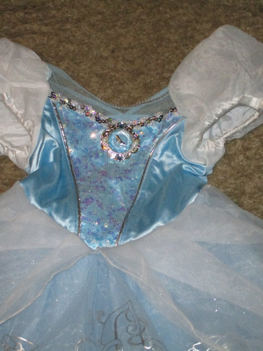 Disney store Cinderella Dress Costume sz 4 kids - Picture 3 of 5